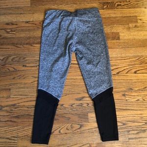 Embrace your love black and gray yoga pants